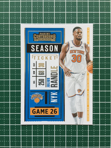 ★PANINI 2020-21 NBA CONTENDERS #51 JULIUS RANDLE［NEW YORK KNICKS］ベースカード「SEASON TICKET」★