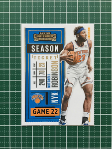 ★PANINI 2020-21 NBA CONTENDERS #23 MITCHELL ROBINSON［NEW YORK KNICKS］ベースカード「SEASON TICKET」★