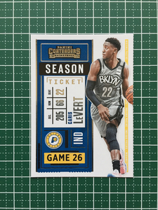 ★PANINI 2020-21 NBA CONTENDERS #29 CARIS LEVERT［INDIANA PACERS］ベースカード「SEASON TICKET」★