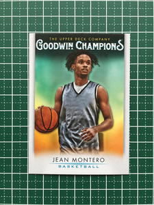 ★UPPER DECK 2021 GOODWIN CHAMPIONS #9 JEAN MONTERO［BASKETBALL］ベースカード「BASE」★