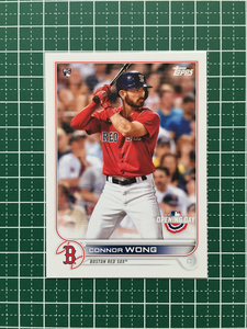 ★TOPPS MLB 2022 OPENING DAY #123 CONNOR WONG［BOSTON RED SOX］ベースカード「BASE」ルーキー「RC」★