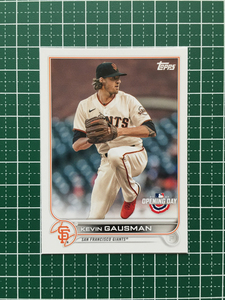 ★TOPPS MLB 2022 OPENING DAY #136 KEVIN GAUSMAN［SAN FRANCISCO GIANTS］ベースカード「BASE」★