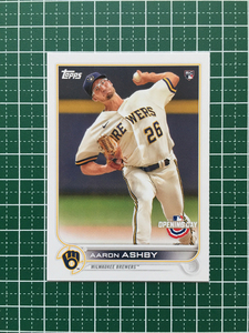 ★TOPPS MLB 2022 OPENING DAY #119 AARON ASHBY［MILWAUKEE BREWERS］ベースカード「BASE」ルーキー「RC」★