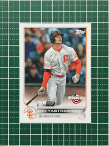 ★TOPPS MLB 2022 OPENING DAY #86 MIKE YASTRZEMSKI［SAN FRANCISCO GIANTS］ベースカード「BASE」★