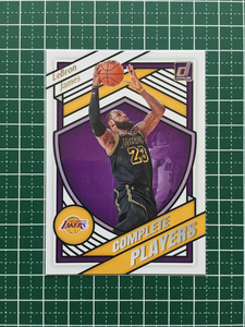 ★PANINI 2020-21 NBA DONRUSS #4 LEBRON JAMES［LOS ANGELES LAKERS］インサートカード「COMPLETE PLAYERS」★