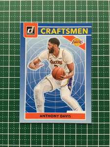 ★PANINI 2020-21 NBA DONRUSS #6 ANTHONY DAVIS［LOS ANGELES LAKERS］インサートカード「CRAFTSMEN」★