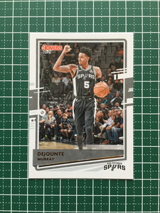 ★PANINI 2020-21 NBA DONRUSS #73 DEJOUNTE MURRAY［SAN ANTONIO SPURS］ベースカード「BASE」★