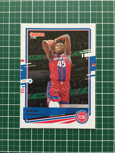 ★PANINI 2020-21 NBA DONRUSS #39 SEKOU DOUMBOUYA［DETROIT PISTONS］ベースカード「BASE」★