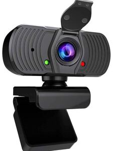 1080P HD ウェブカメラ web カメラ マイク内蔵 30FPS 200万画素 pcカメラ 自動光補正 プライバシー保護 USB接続 110°画角 広角