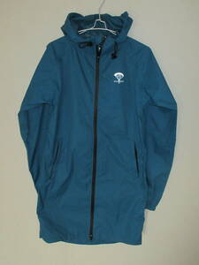 6290★美品★PACKMACK パックマック 300 PARKA レインコート 【サイズXXS】TEAL BLUE