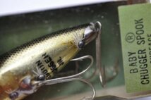 オールド ヘドン チャガースプーク ジュニア Heddon Chugger Spook Jr NBL 吹き目 箱付_画像3