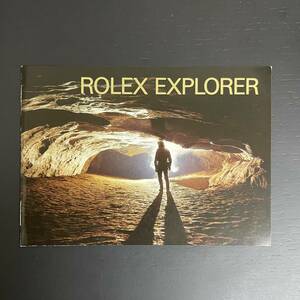 rolex ロレックス　エクスプローラー　説明書　14270、16570など　2001年