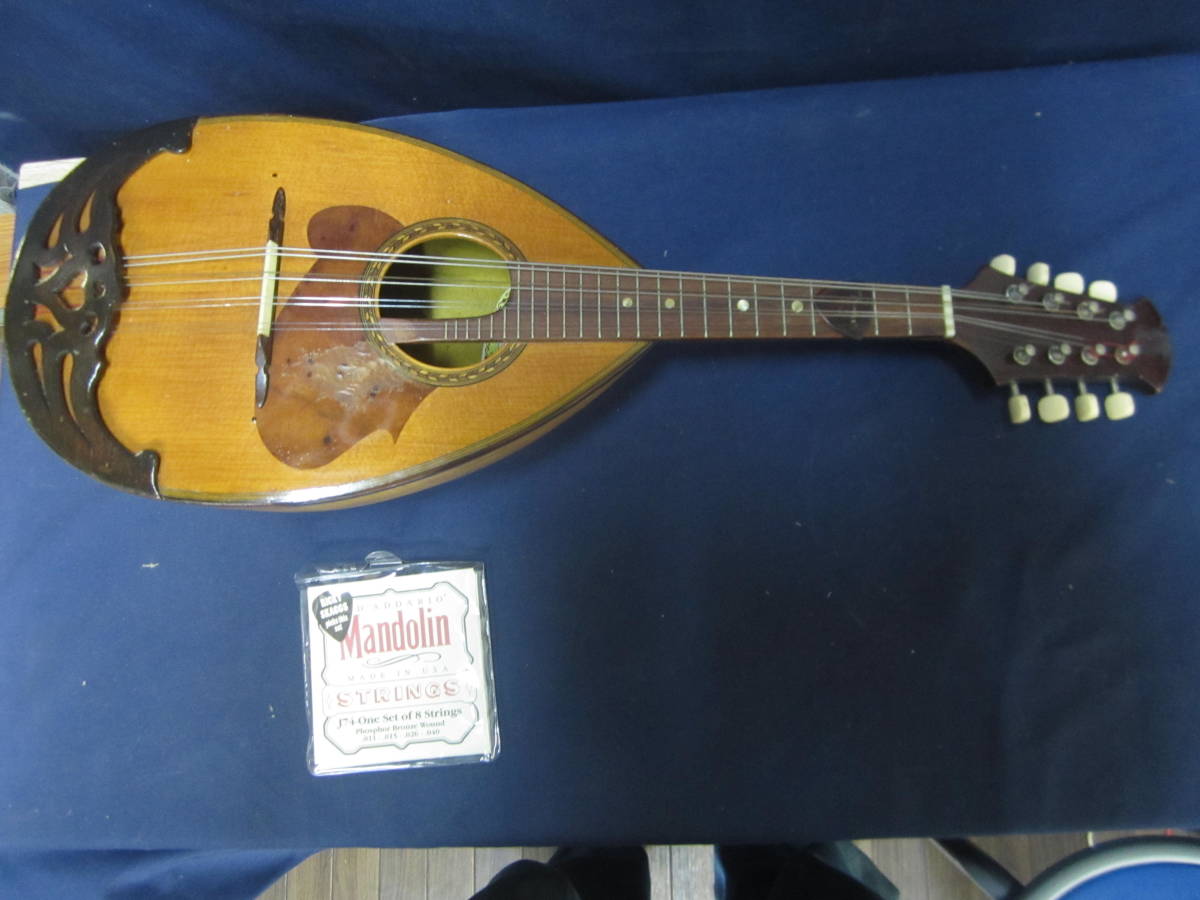 激安ビジネス 鈴木バイオリン 弦楽器 1966年製　ヴィンテージ マンドリンNo.226 弦楽器