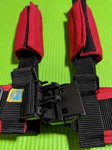 yo. safety junior seat auxiliary belt. paul (pole) guarantee .shon. red.