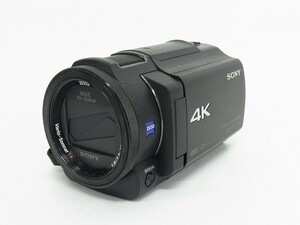 Q231-Y2-3509 SONY ハンディカム FDR-AX30 ブラック 4K ソニー ビデオカメラ 現状品②