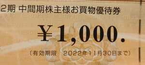 ビックカメラ　優待券2000円分+クーポン2枚