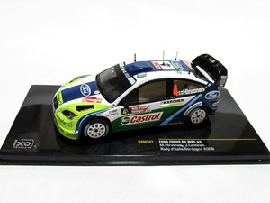 A★ixo 1/43★ フォード フォーカス RS #4 ミッコ・ヒルボネン 2006 WRC イタリア・サルディニア