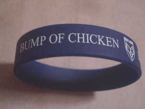 ★美品 BUMP OF CHICKEN 2012 TOUR GOLD GLIDER 青 ブルー 東日本大震災 チャリティー チャリティ リスト バンド バンプオブチキン グッズ