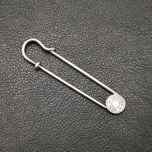 * [ used ] Hermes Serie pin brooch [HERMES] lady's accessory silver 