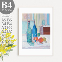 BROOMIN アートポスター スペンサー・フレデリック・ゴア 絵画ポスター アンティーク 風景 水色 B4 257×364mm AP029_画像1