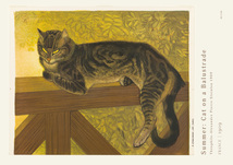 BROOMIN アートポスター スタンラン 猫 夏 絵画ポスター レトロ アンティーク B5 182×257mm AP033_画像3