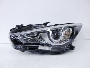 2073642 スカイライン V37 中期 左ライト LED AFS KOITO 100-23743