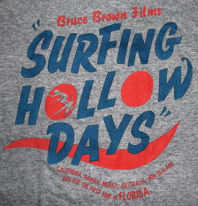 ★エンドレス サマー Tシャツ Endless Summer Surfing Hollow Days BRUCE BROWN FILMS - L 正規品 サーフィン movie