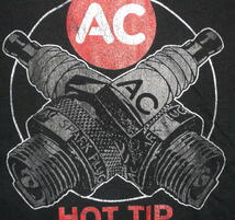 ★ACデルコ Tシャツ AC Delco Cross Plugs - S 正規品,新品 モーター パーツ カンパニー stp ngk champion nhra nascar ヘミ アメ車 dodge_画像4