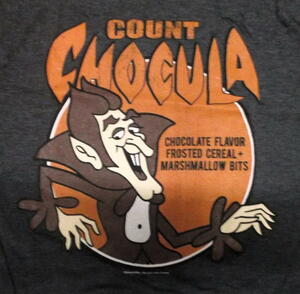 ★カウント チョキュラ Tシャツ COUNT CHOCULA - S 正規品 General Mills シリアル カンパニー