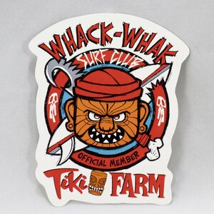 ★ティキ ファーム ステッカー Whack-Whak Sticker Tiki Farm 雑貨