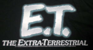 ★イーティー E.T. Tシャツ ロゴ S 正規品 スティーヴン・スピルバーグ 80s sf ムービー
