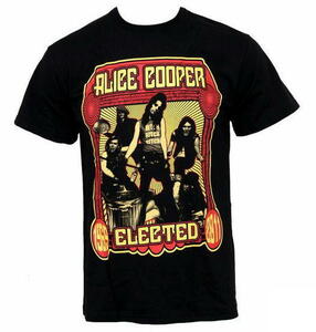 ★アリスクーパーTシャツ Alice Cooper Elected - S 正規品 school's out