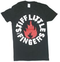 ★スティッフ リトル フィンガーズ Tシャツ Stiff Little Fingers PUNK - S 正規品 ! Inflamable Material_画像1