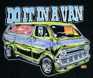 ★ダーティー ドニー Tシャツ Dirty Donny Ford Van - S 新品 フォード エコノライン アメ車 バン