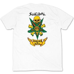 ★スーサイダル テンデンシーズ Tシャツ 白 S 正規品 Suicidal Tendencies dog town sk8 skate