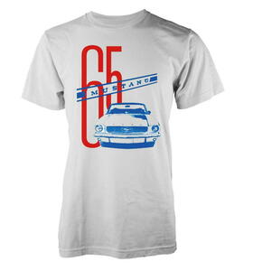 ★フォード Tシャツ FORD 65 MUSTANG マスタング - S 新品・正規品 GT BOSS ss Chevrolet ポニーカー アメ車 モデルT コブラ