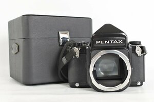 ▼PENTAX 67 ペンタックス バケペン 4193318 中判カメラ ボディ 専用キャリングケース付属 ジャンク品