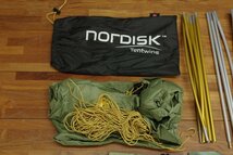 美品 Nordisk Oppland 3 PU テント ※ペグ無し 3人用 ノルディスク オップランド 中古 キャンプ グリーン アウトドア_画像6