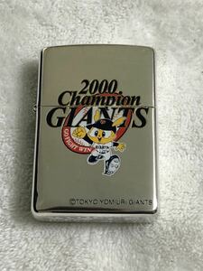 ZIPPO Yomiuri Giants 2000 year victory memory Zippo lighter unused goods oil lighter baseball 