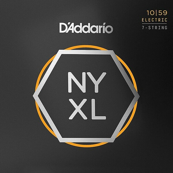 7弦用 D'Addario NYXL1059 Regular Light 010-059 ダダリオ エレキギター弦