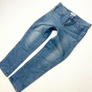 URBAN RESEARCH × Wrangler 春夏 ヘビロテ確実♪ ストレッチ テーパード デニムパンツ 38 着回し◎ アーバンリサーチ ラングラー■Ja3858