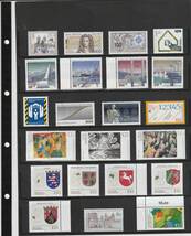 ドイツ 1993年 未使用 まとめ 外国切手 _画像1