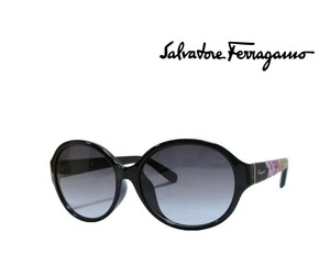 【Salvatore Ferragamo】サルヴァトーレ フェラガモ　サングラス　SF872SA　001　ブラック　アジアンフィツト　国内正規品