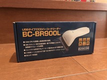 ★☆【22-24】ビジコム　BUSICOM　USBタイプ　CCDバーコードリーダー　BC-BR900L-W☆★_画像2