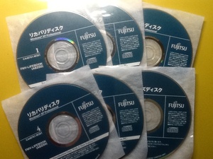 FMV-LIFEBOOK FMV-A8250 for recovery disk @ unused 6 sheets set @ Windows Vista Business