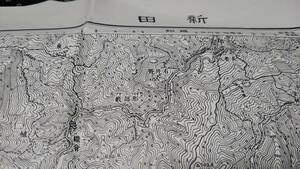 　古地図 　新田　高知県　愛媛県　地図　資料　46×57cm　　明治39年測量　　昭和32年印刷　発行　B