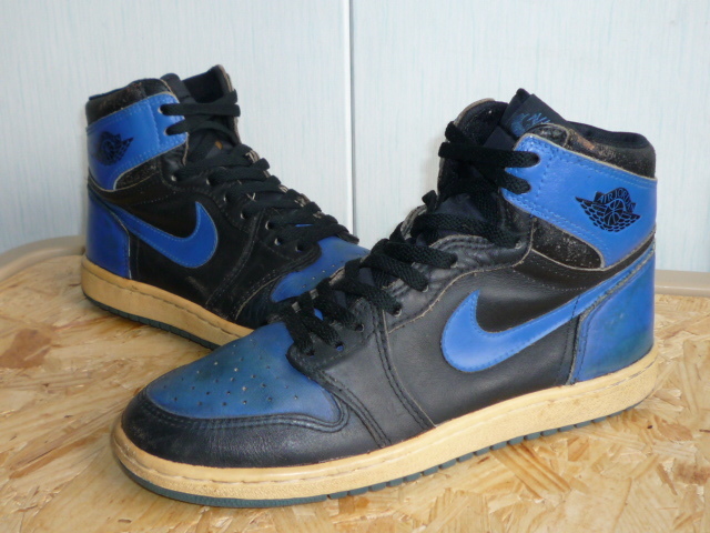 ヤフオク! -「air jordan 1 黒 青」(26.5cm) (ナイキ)の落札相場・落札価格