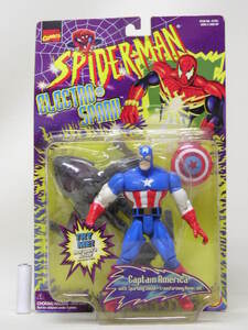 ■トイビズ スパイダーマン Electro Spark Captain America キャプテンアメリカ TOYBIZ