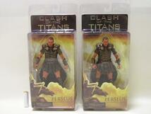 ■NECA CRASH OF THE TITANS PERSEUSフィギュア ノーマル&ダメージver.２種_画像1