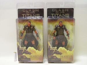 ■NECA CRASH OF THE TITANS PERSEUSフィギュア ノーマル&ダメージver.２種